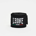 Leone Boxbandagen 4,5m Halbelastisch, Schwarz 4