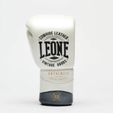 Leone Boxhandschuhe Authentic 2 mit Schnürung, Weiß