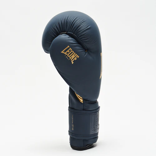 Leone Boxhandschuhe Edition, Blau-Gold 3