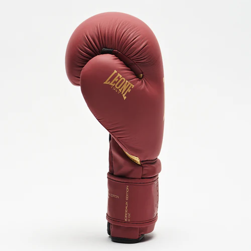 Leone Boxhandschuhe Edition, Rot-Gold