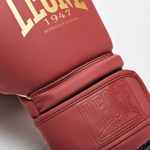 Leone Boxhandschuhe Edition, Rot-Gold