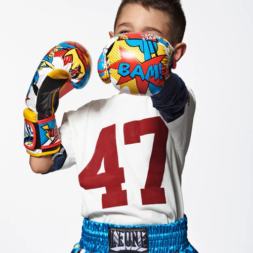 Leone Boxhandschuhe Hero Kids, Mehrfarbig