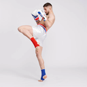 Leone Boxhandschuhe Thai Style, Weiss-Gold 12