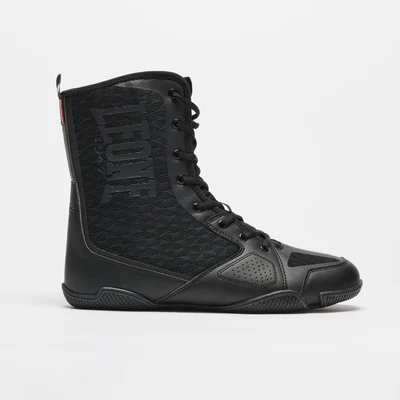 Leone Boxschuhe Professional, Schwarz 4