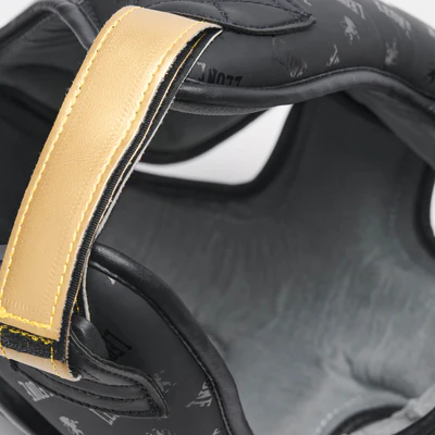 Leone Kopfschutz DNA, Schwarz-Gold
