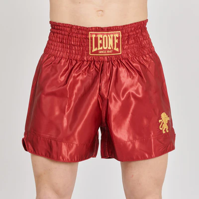Leone Muay Thai Shorts Basic, Rot 2
