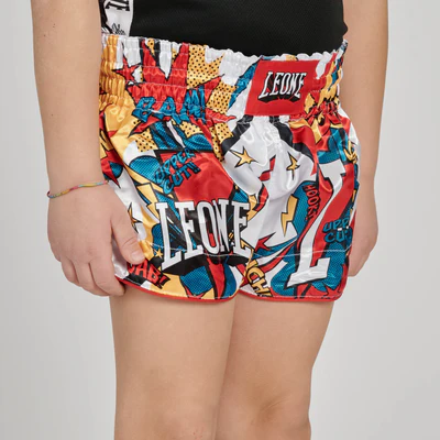 Leone Muay Thai Shorts Hero Kids, Mehrfarbig 2