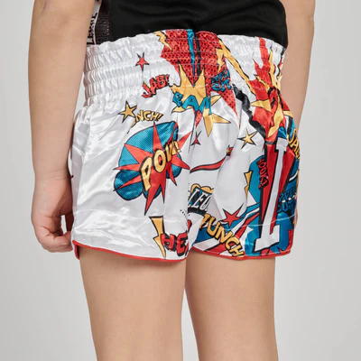 Leone Muay Thai Shorts Hero Kids, Mehrfarbig 4