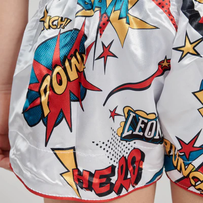 Leone Muay Thai Shorts Hero Kids, Mehrfarbig 7