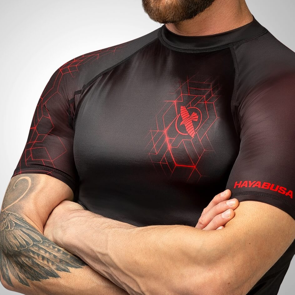 Hayabusa Rash Guard Geo, kurzarm 3