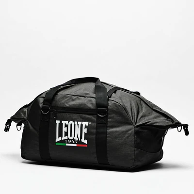 Leone Sporttasche/Rucksack AC908, Schwarz 6