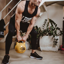 Leone Tank Top Logo, Schwarz