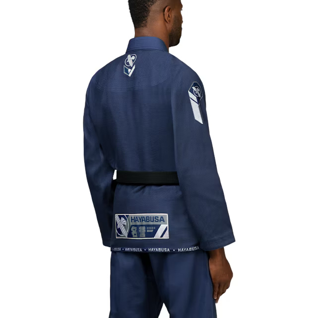 Hayabusa BJJ Gi Ascend Lightweight, Dunkelblau 4