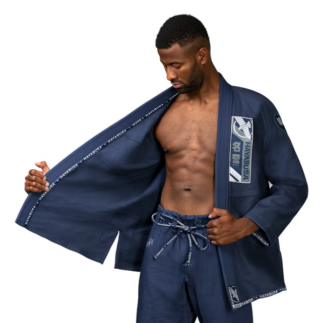 Hayabusa BJJ Gi Ascend Lightweight, Dunkelblau 5