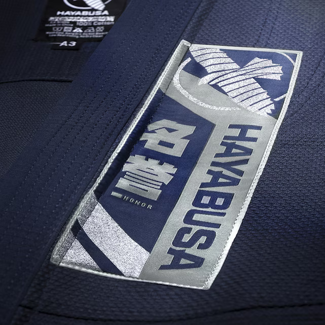 Hayabusa BJJ Gi Ascend Lightweight, Dunkelblau 6