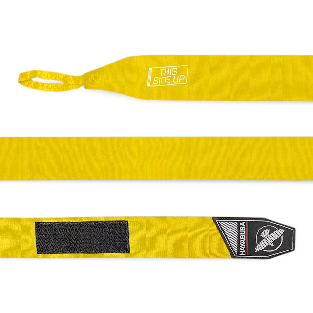 Hayabusa Boxbandagen Perfect Stretch 4,5m Halbelastisch, Gelb 3