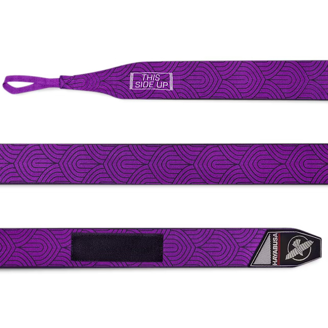 Hayabusa Boxbandagen Perfect Stretch Purple Lotus 4,5m Halbelastisch, Violett