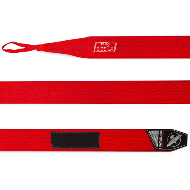 Hayabusa Boxbandagen Perfect Stretch Red Tribal 4,5m Halbelastisch, Rot 3