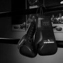 Hayabusa Boxhandschuhe Pro Fight Pferdehaar mit Schnürung, Schwarz