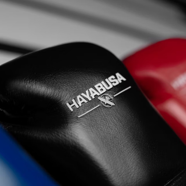Hayabusa Boxhandschuhe Pro Fight Pferdehaar mit Schnürung, Schwarz