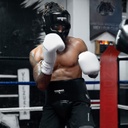 Hayabusa Boxhandschuhe Pro Sparring mit Schnürung, Weiß