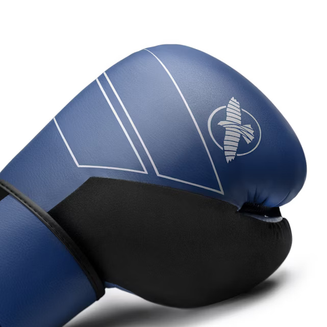 Hayabusa Boxhandschuhe S4 Leder, Blau 4