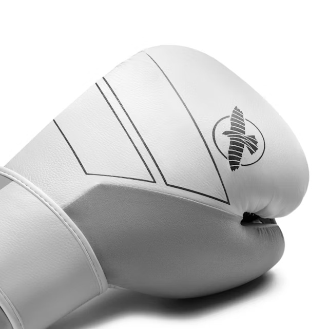 Hayabusa Boxhandschuhe S4 Leder, Weiß
