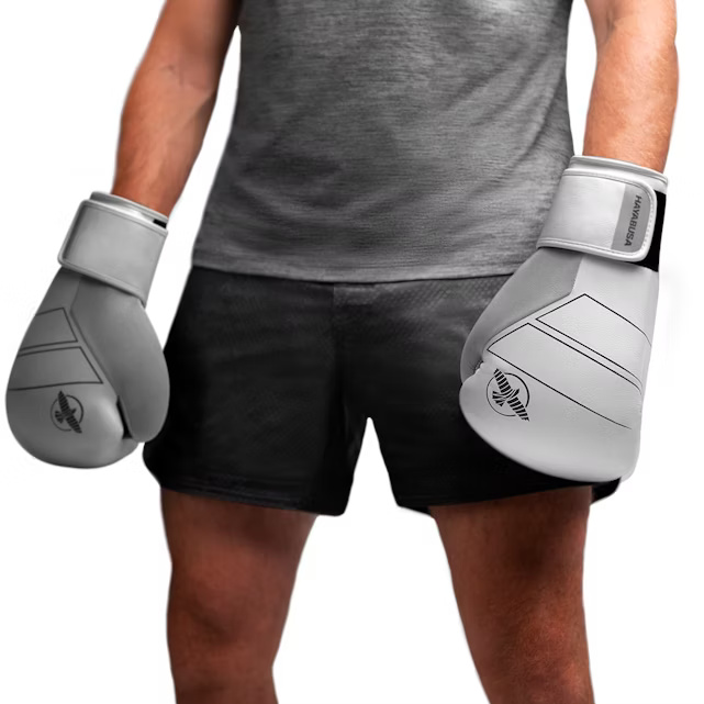 Hayabusa Boxhandschuhe S4 Leder, Weiß 6
