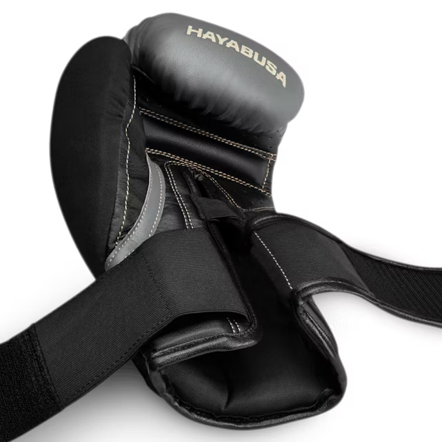 Hayabusa Boxhandschuhe T3, Grau-Schwarz 3