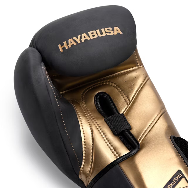 Hayabusa Boxhandschuhe T3 LX, Obsidian-Gold