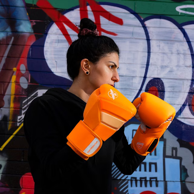 Hayabusa Boxhandschuhe T3 Neon, Orange