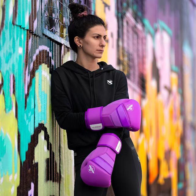 Hayabusa Boxhandschuhe T3 Neon, Violett