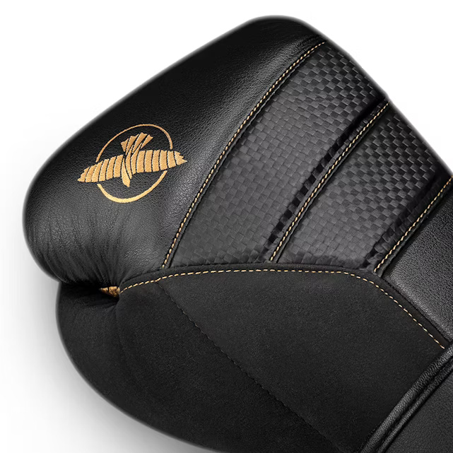 Hayabusa Boxhandschuhe T3, Schwarz-Gold 2