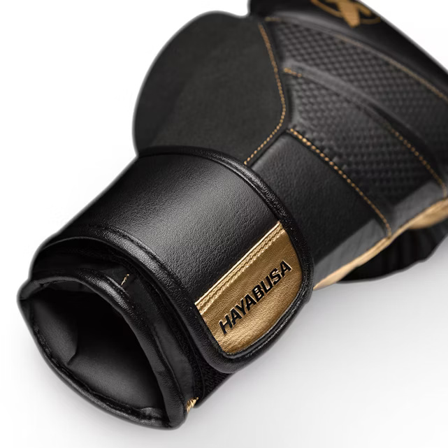 Hayabusa Boxhandschuhe T3, Schwarz-Gold 5