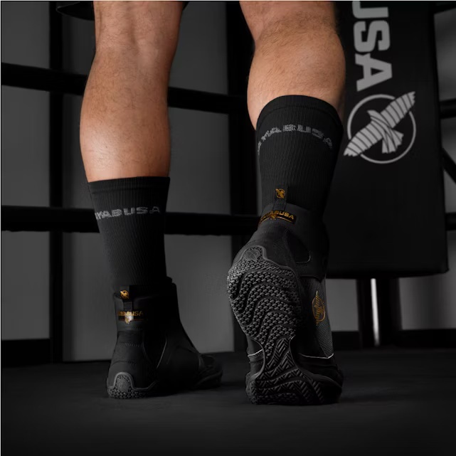 Hayabusa Boxschuhe Pro, Schwarz 5