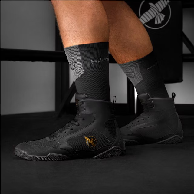 Hayabusa Boxschuhe Pro, Schwarz 6