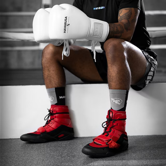 Hayabusa Boxschuhe Strike, Rot