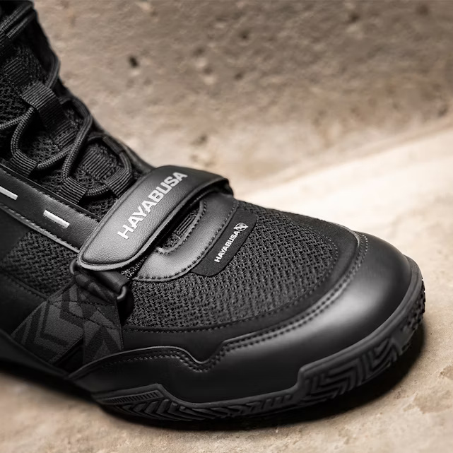 Hayabusa Boxschuhe Strike, Schwarz 6