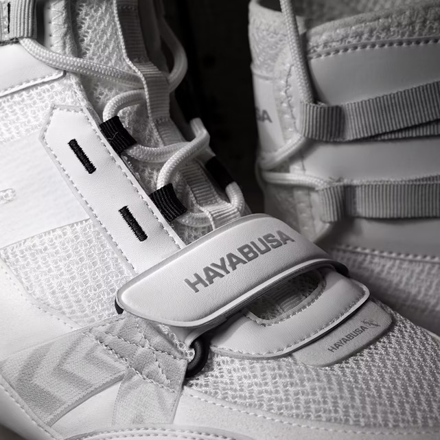 Hayabusa Boxschuhe Strike, Weiß 4