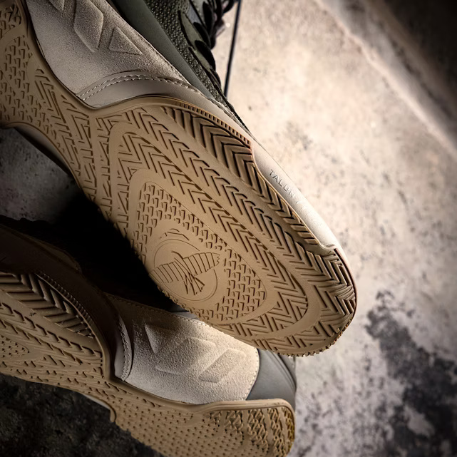 Hayabusa Boxschuhe Talon, Grün-Beige 4