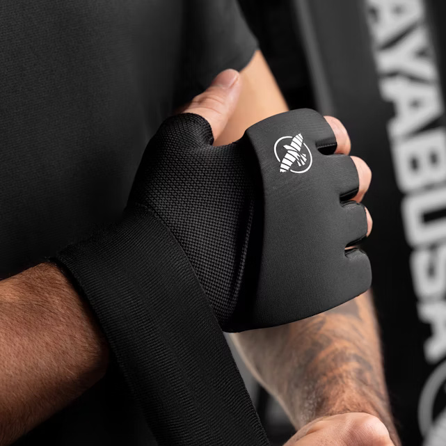 Hayabusa Innenhandschuhe Elite Quick Wraps, Schwarz