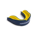 Hayabusa Mundschutz Combat, Marineblau-Gelb