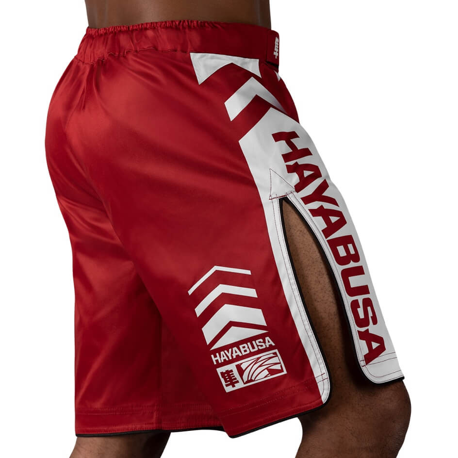 Hayabusa Fight Shorts Icon, Rot 3