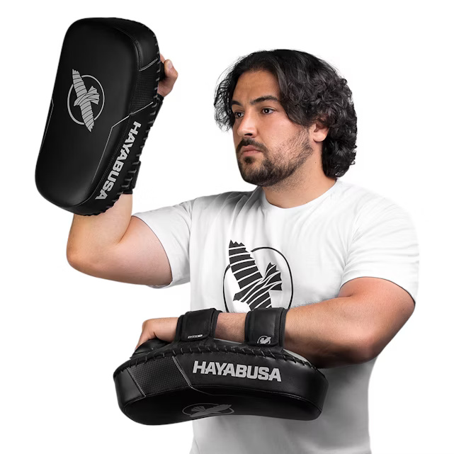 Hayabusa Thai Pads PTS3, Schwarz 6
