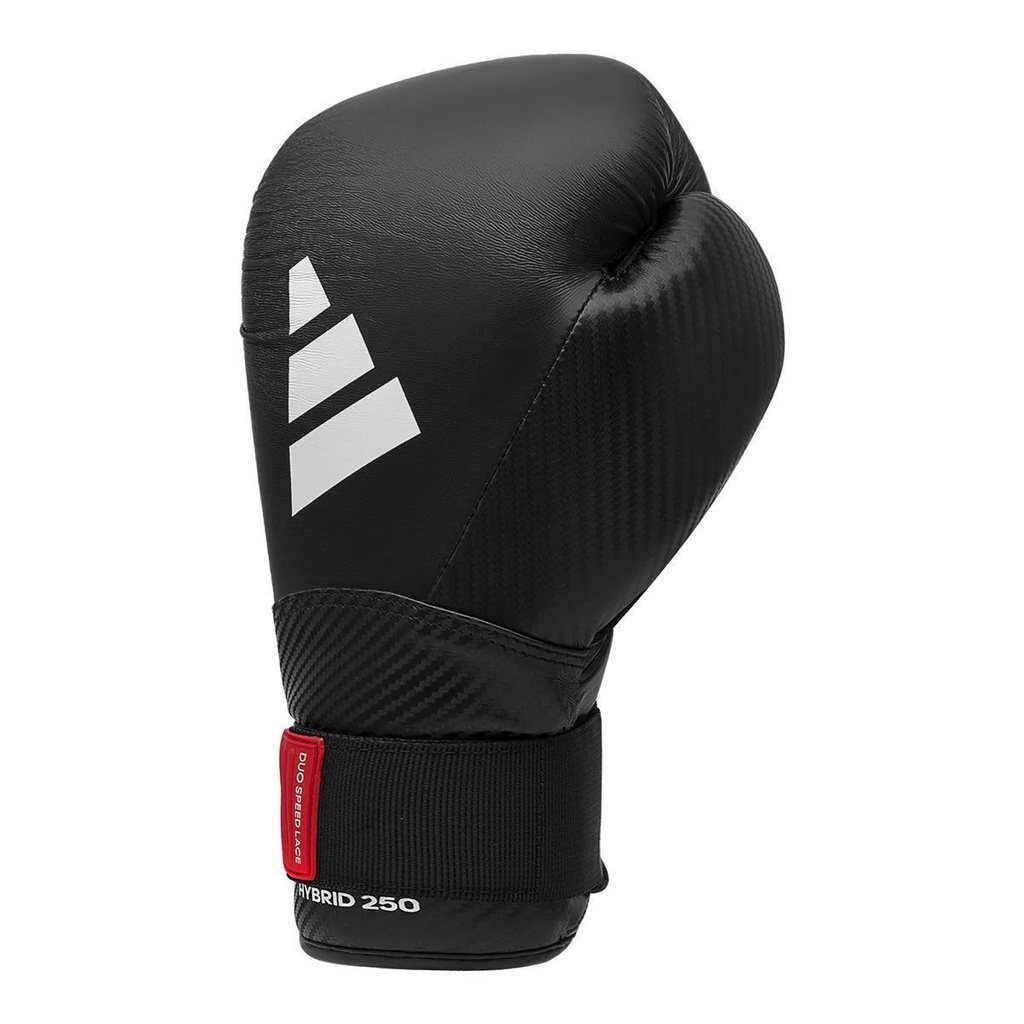 adidas Boxhandschuhe Hybrid Duo Laces 250, Schwarz