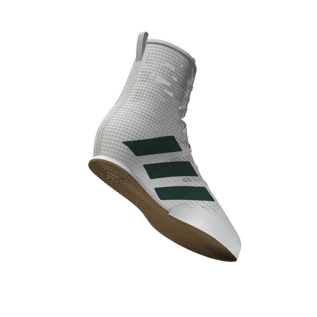 adidas Boxschuhe Box Hog 4, Weiß-Grün 11