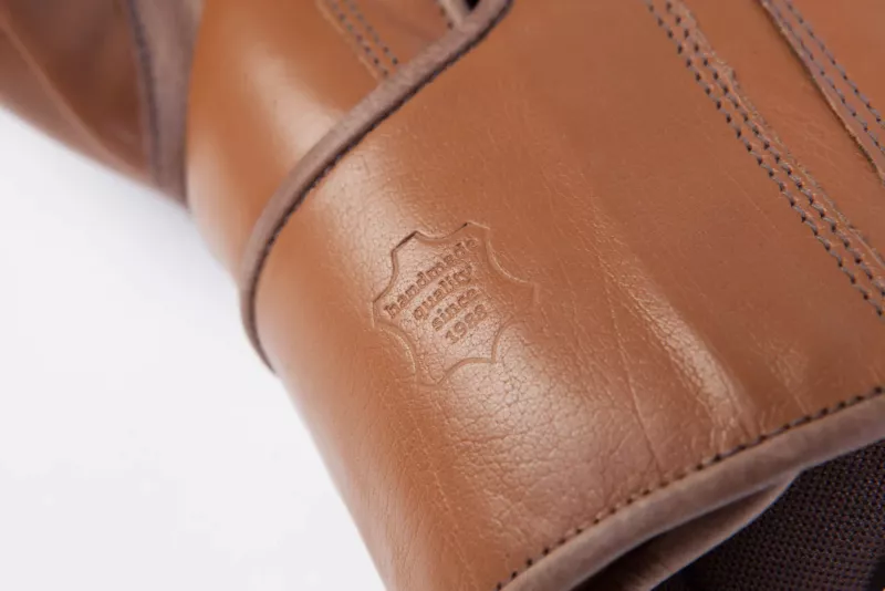 Paffen Sport Boxhandschuhe Traditional Old School, Braun 3