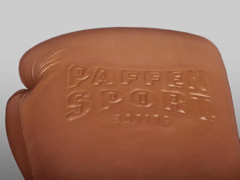 Paffen Sport Boxhandschuhe Traditional Old School, Braun 4