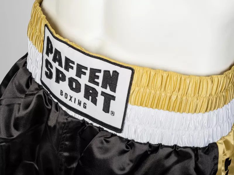 Paffen Sport Boxhosen Pro Mexican, Schwarz-Gold