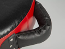 Paffen Sport Punch Shield Coach Hit Leder 40x12cm, Schwarz-Rot 5